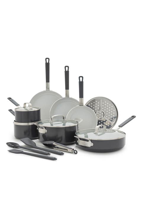 Bobby Flay 13-Piece Nonstick Cookware Set