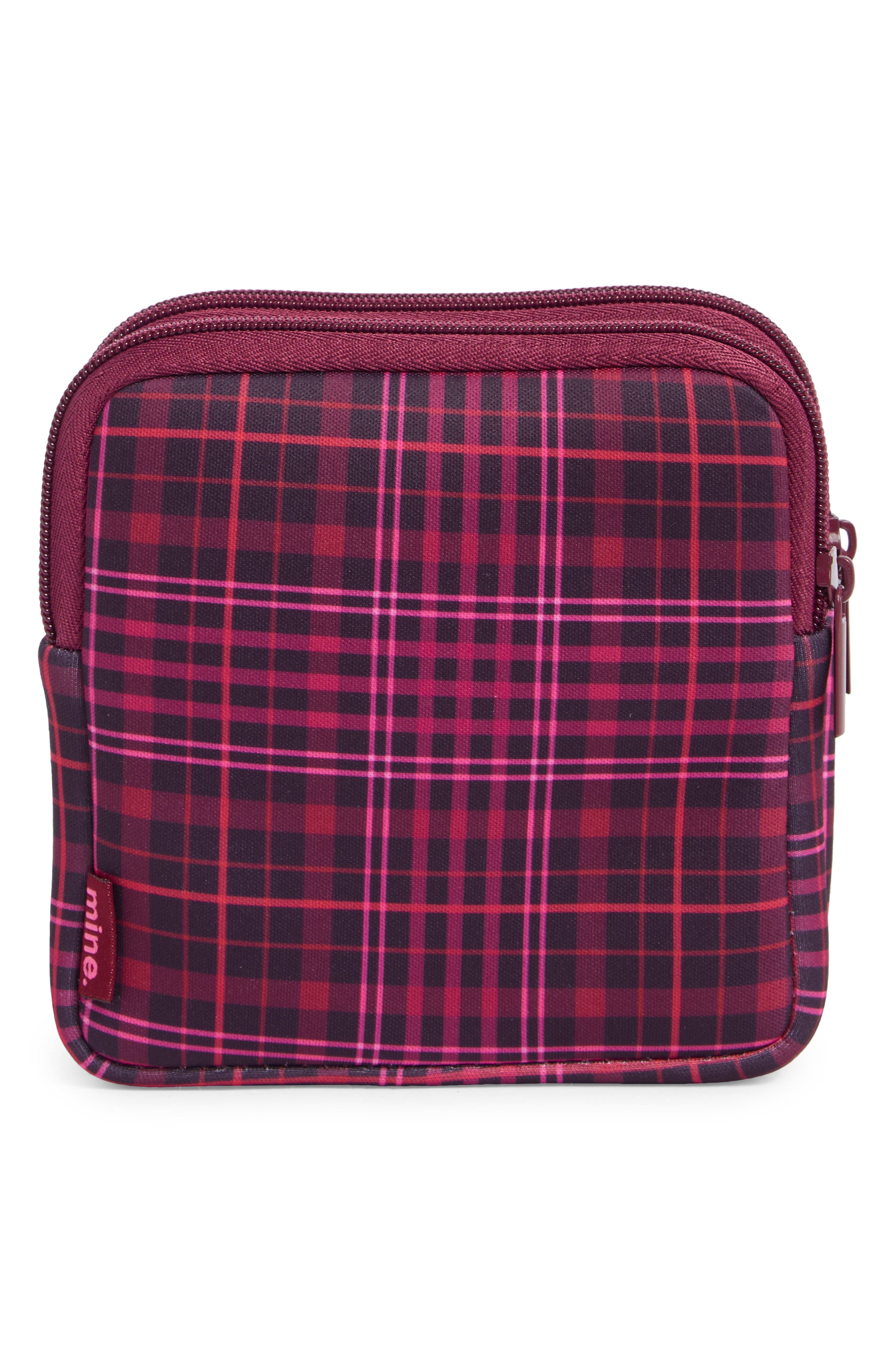 Double Detachable Pouch, Alternate, color, HOT PINK