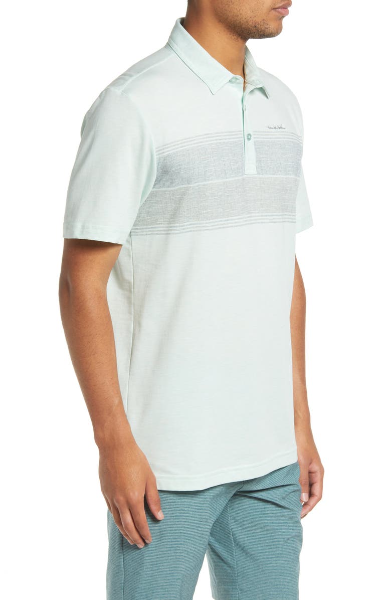 TravisMathew Infinite Wishes Stripe Polo, Alternate, color, 
