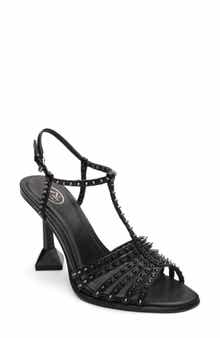 Desire Studded T-Strap Sandal