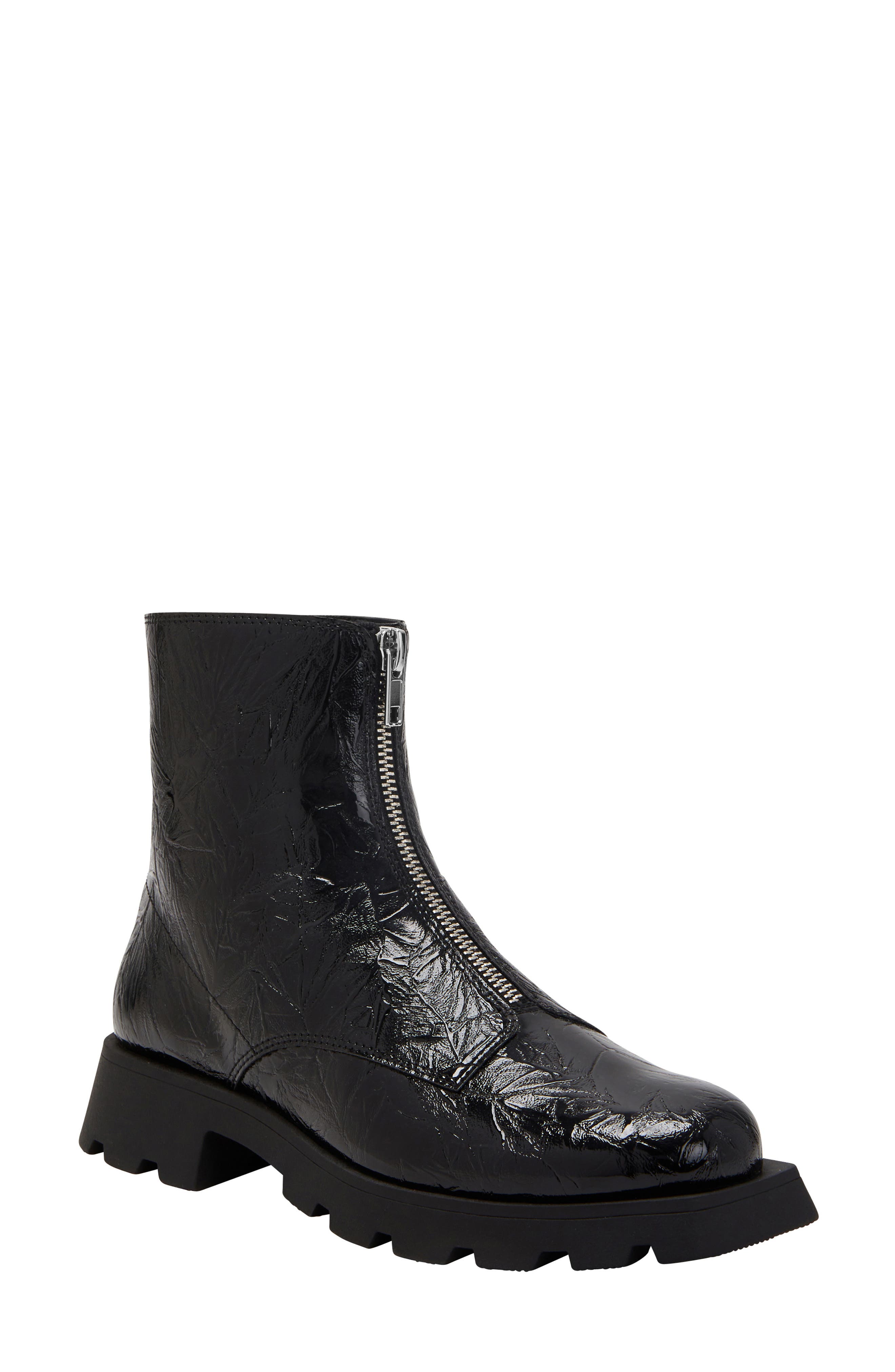 Daarling Combat Boot, Main, color, BLACK