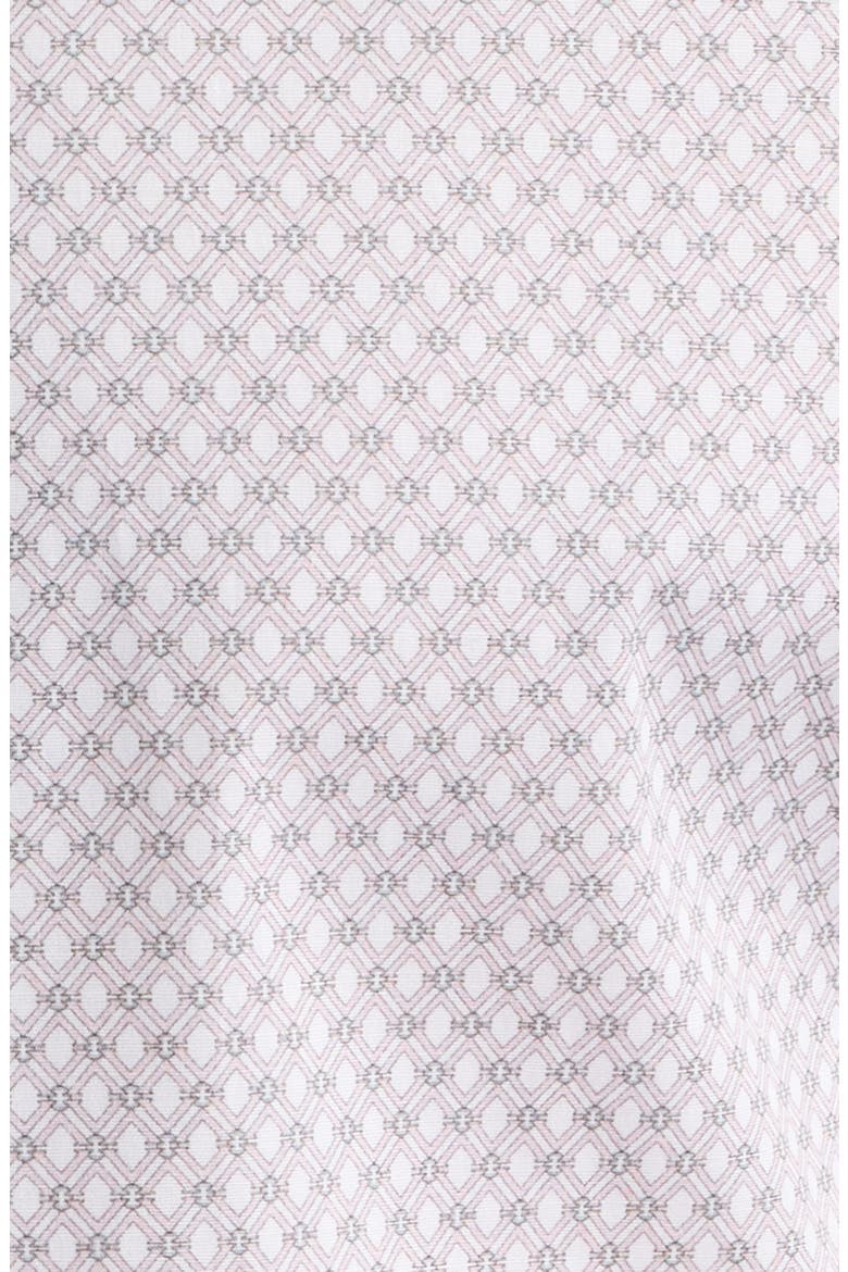 Equestrian Print Long Sleeve Sport Shirt, Alternate, color, PINK