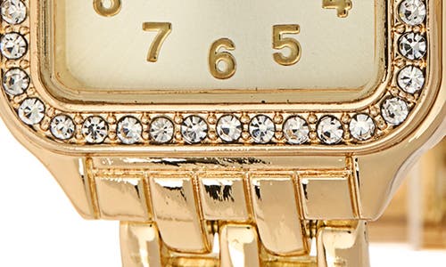 American Exchange Bracelet Strap Watch, 24mm In Gold