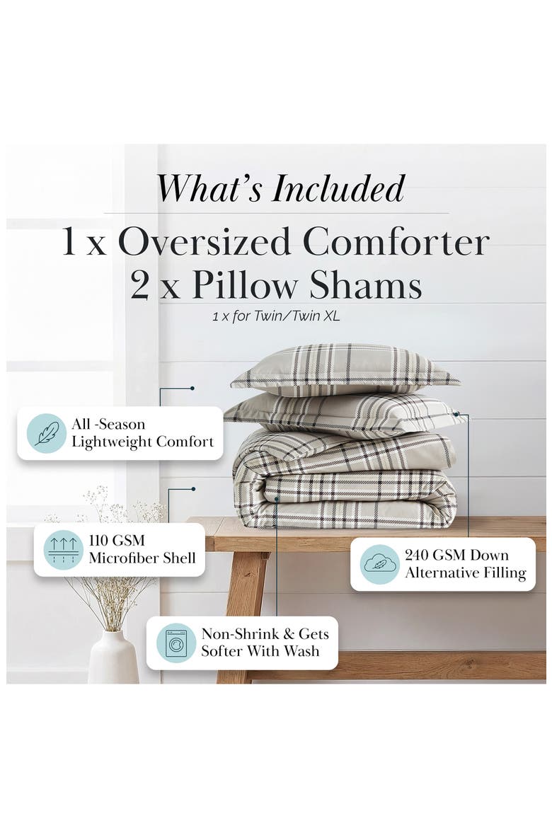 Premium Quality Vilano Springs Comforter Set, Alternate, color, MOCHA