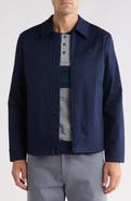 Brooks Brothers Cotton Logo Bomber Jacket