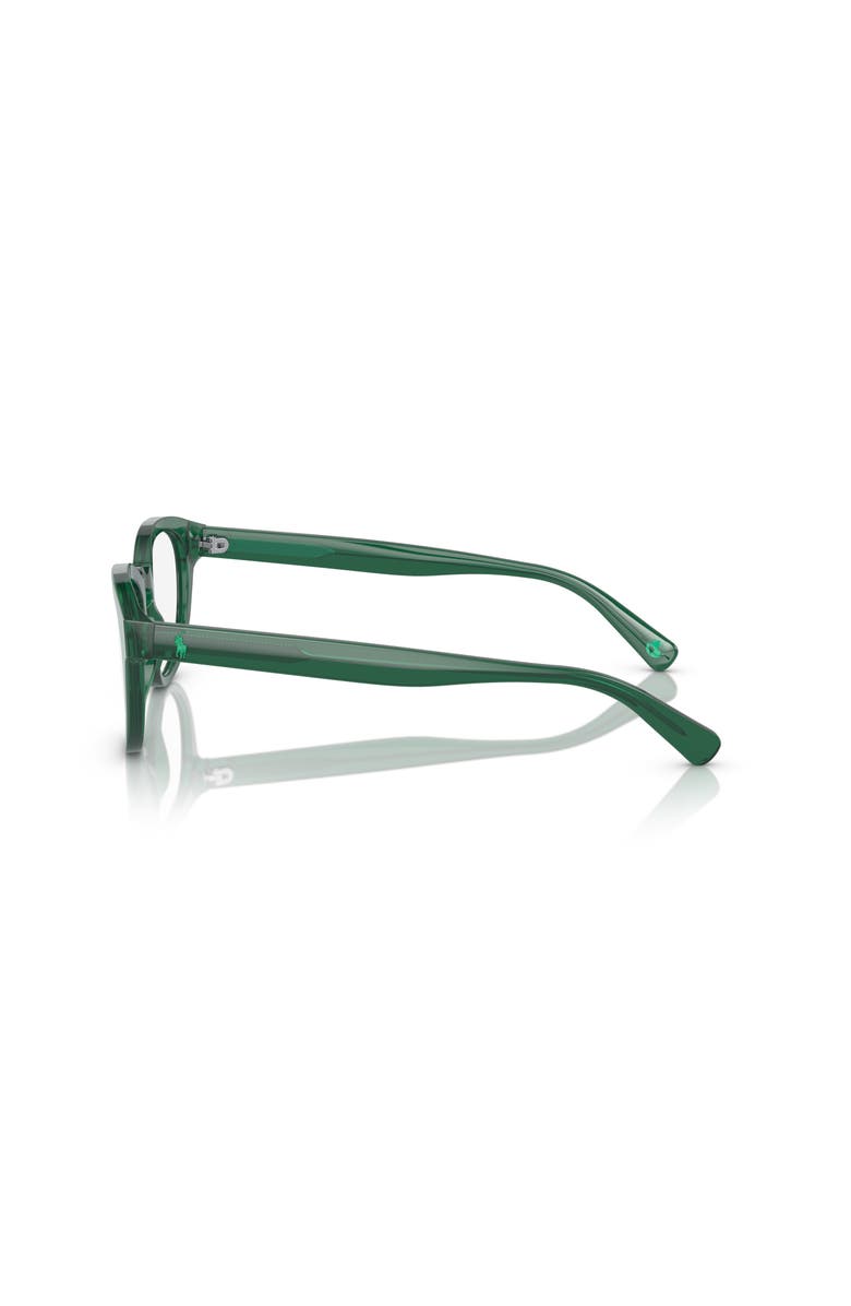 Polo Ralph Lauren 48mm Phantos optical glasses, Alternate, color, Green