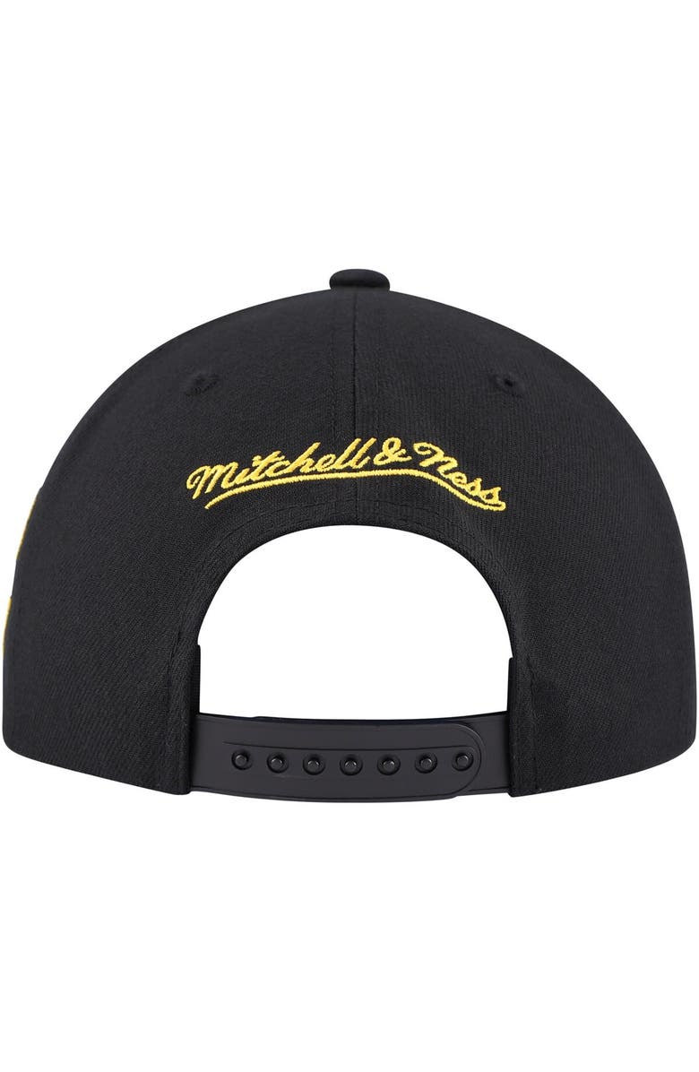 Mitchell & Ness Men's Mitchell & Ness Black Calgary Flames Core Team Script 2.0 Snapback Hat, Alternate, color, Black