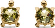 Kate Spade New York secret garden turtle stud earrings