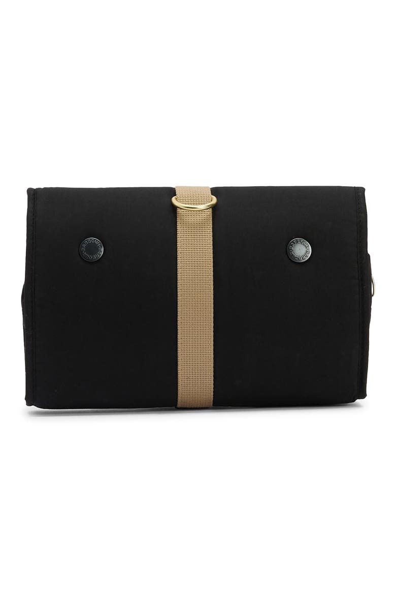 Transport Hanging Wash Bag, Alternate, color, BLACK
