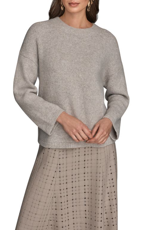 Donna Karan New York Crewneck Sweater In Gray