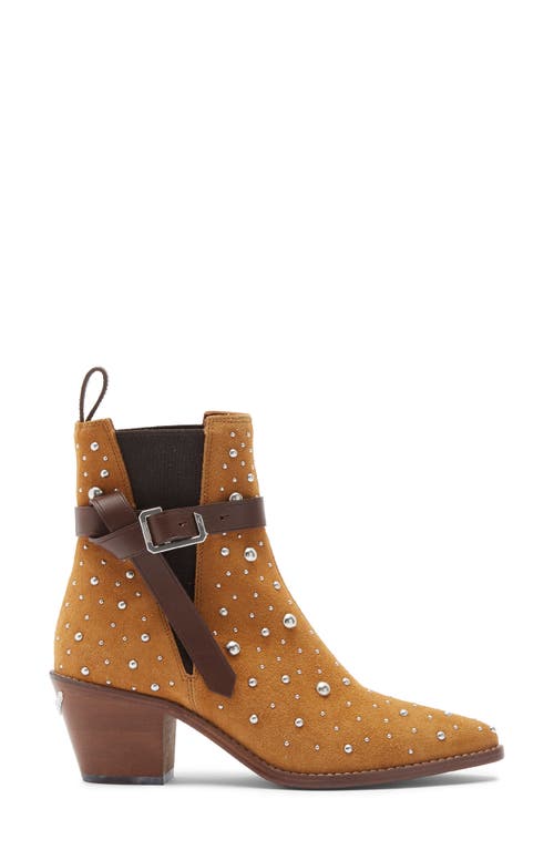Zadig & Voltaire Womens Heritage Tyler Cecilia C-buckle Suede Heeled Ankle Boots In Brown