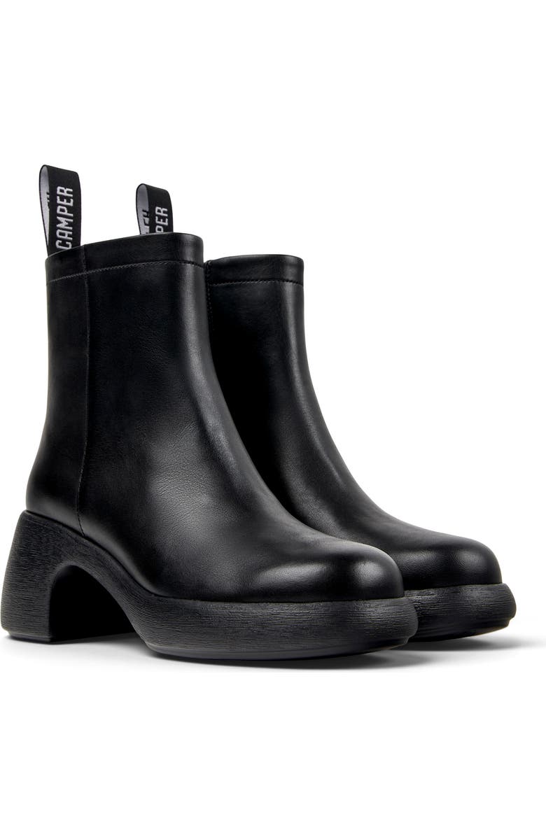 Camper Thelma Platform Bootie, Main, color, Black