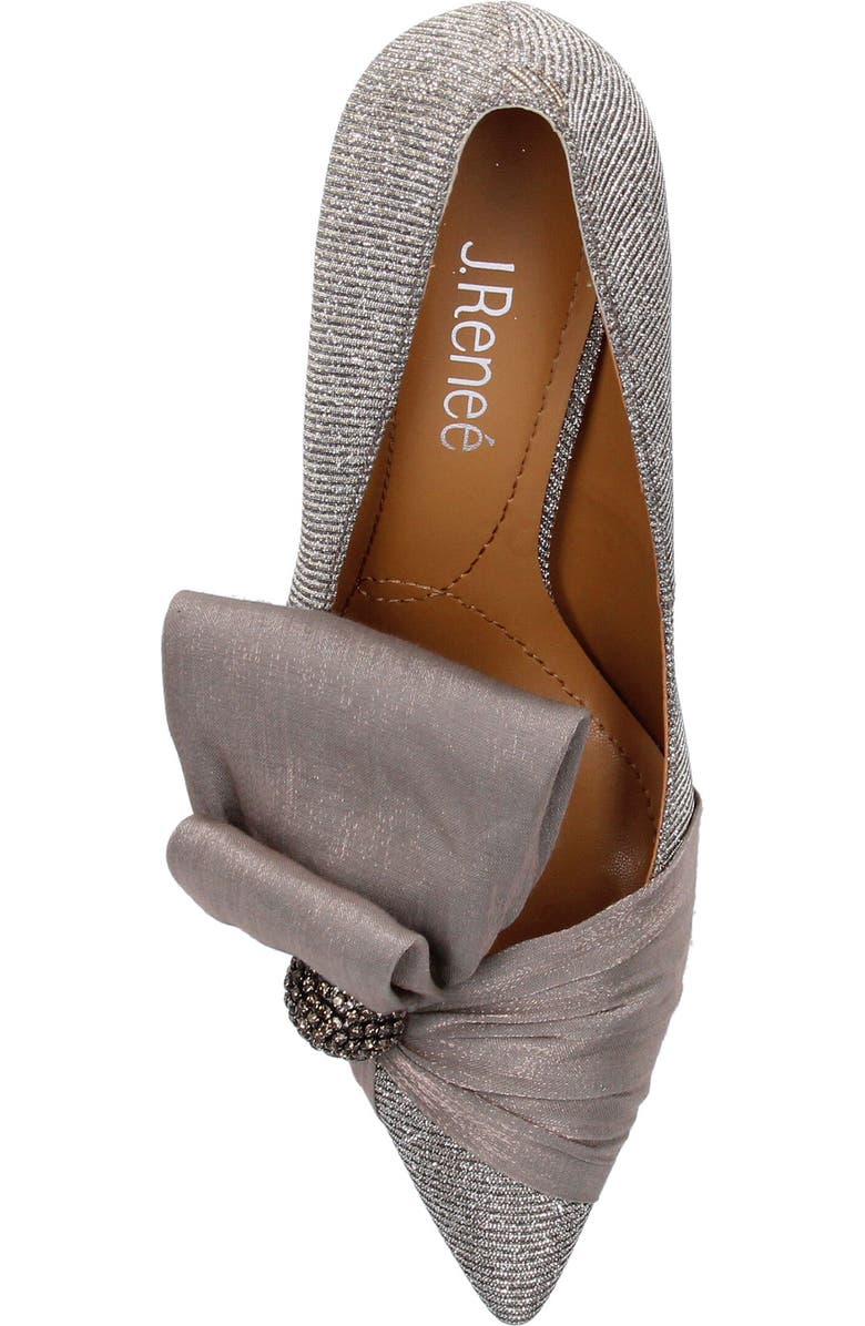 J. Reneé Hirisha Pointed Toe Pump, Alternate, color, Pewter