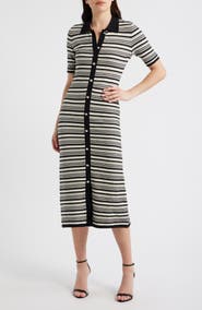 Elie Tahari The Lucine Midi Sweater Dress