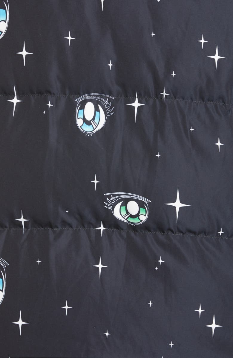 Sandy Liang Luna Eye Print Puffer Jacket, Alternate, color,