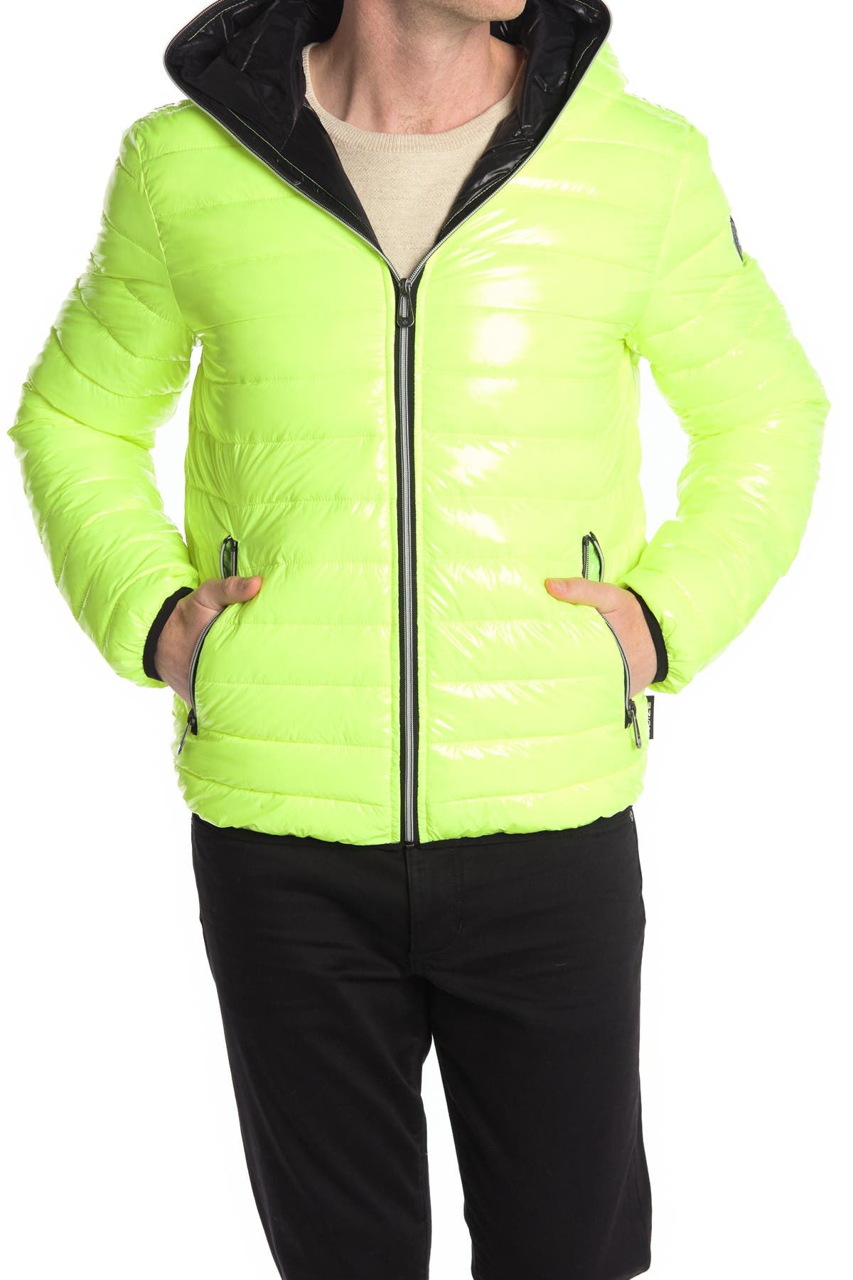Noize Lightweight Hooded Puffer Jacket