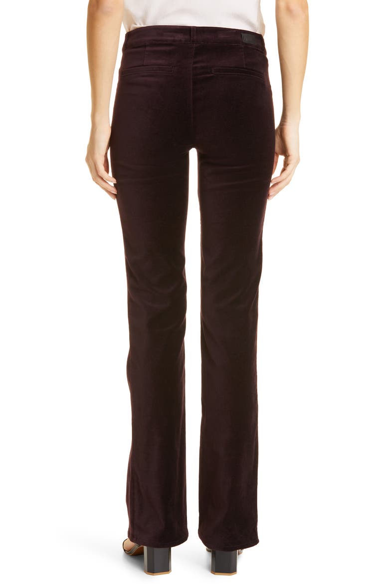 Sloane SLim Bootcut Jeans, Alternate, color, BLACK CHERRY