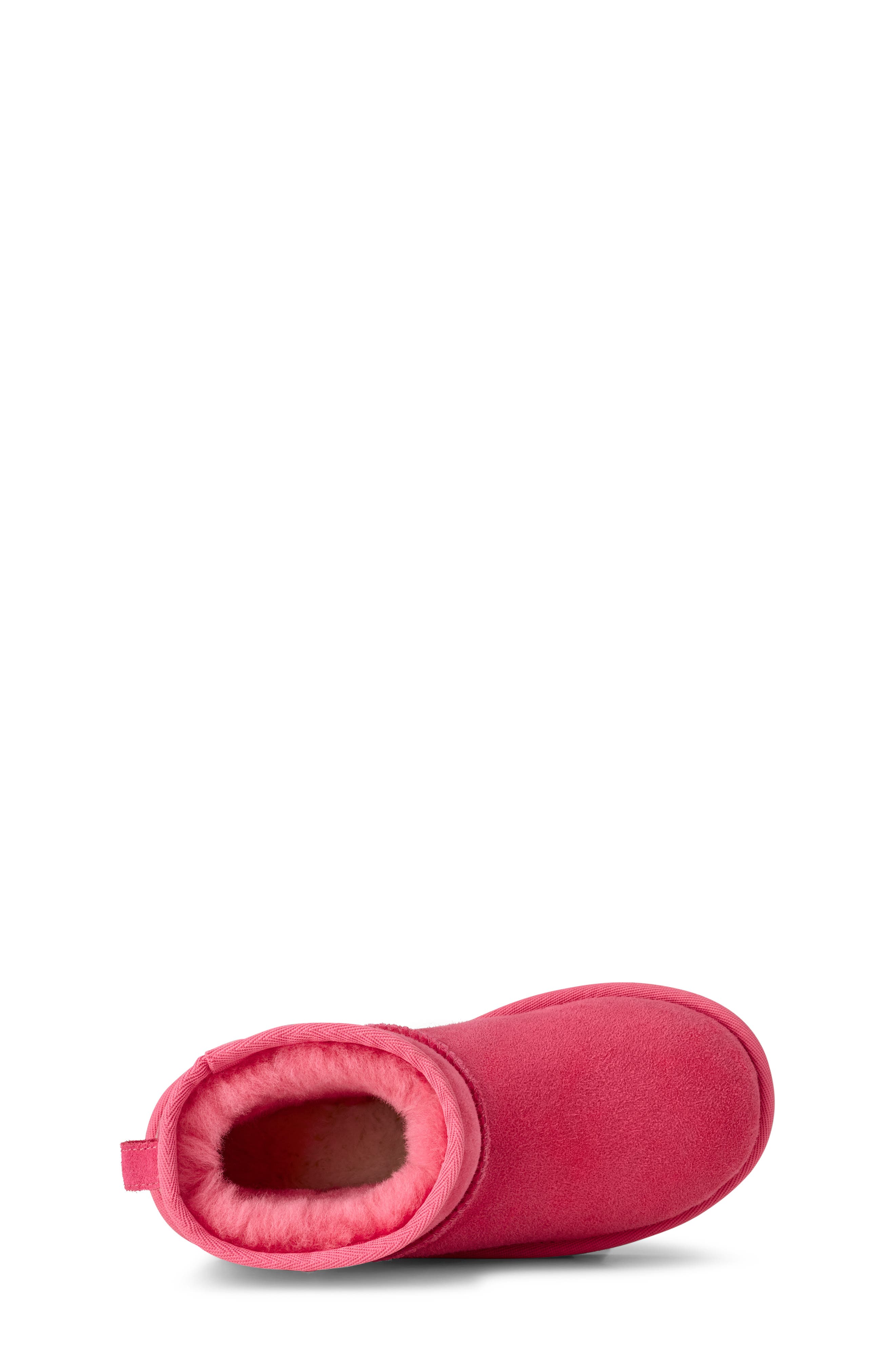 Kids' Classic Mini II Water Resistant Genuine Shearling Boot, Alternate, color, PINK BLOOM