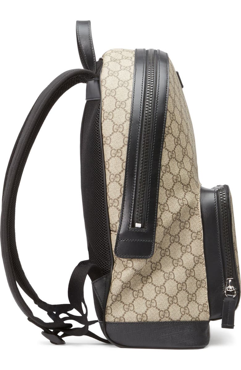 Gucci Eden Canvas Backpack, Alternate, color,