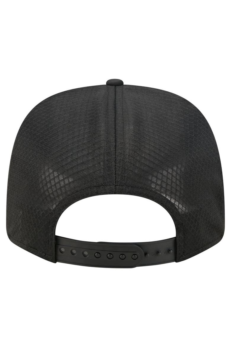 Men's New Era Black Detroit Lions Micro Badge 9SEVENTY Adjustable Hat, Alternate, color, Black