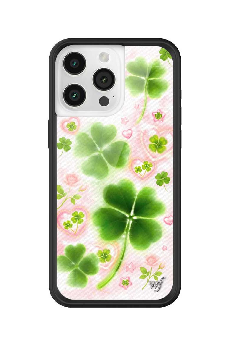 Miss Lucky iPhone Case, Main, color, Green