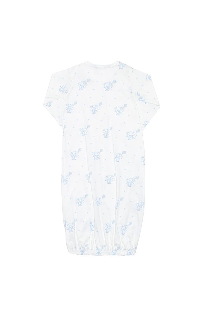 Nellapima Blue Elephant Gown - Baby, Alternate, color, Blue