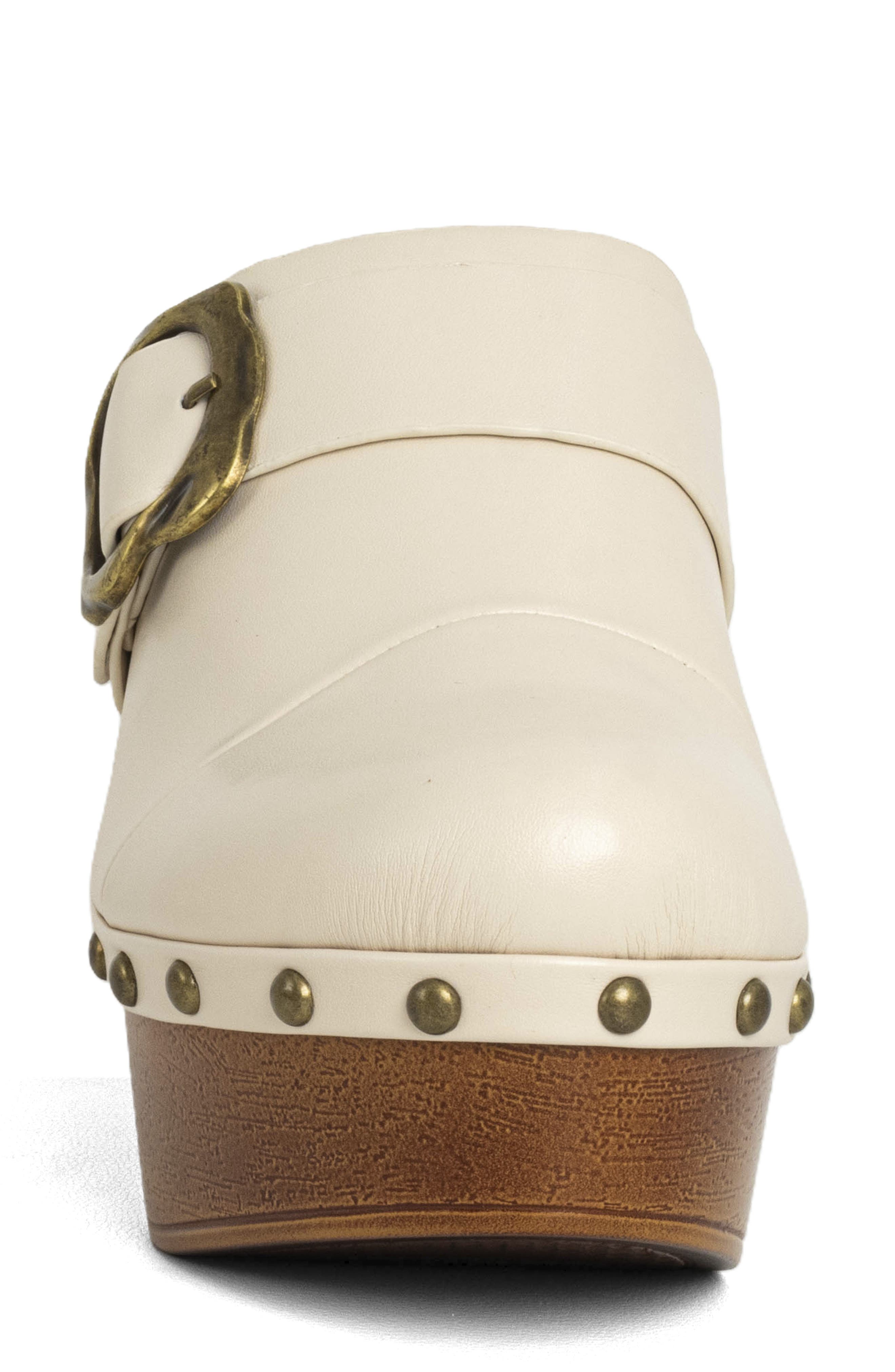 Lucy Platform Clog, Alternate, color, BONE