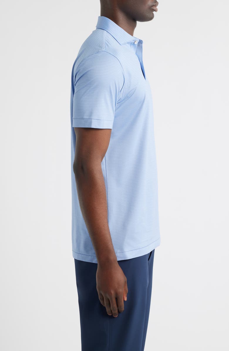Peter Millar Crown Crafted Empire Performance Polo, Alternate, color, Iris Mist