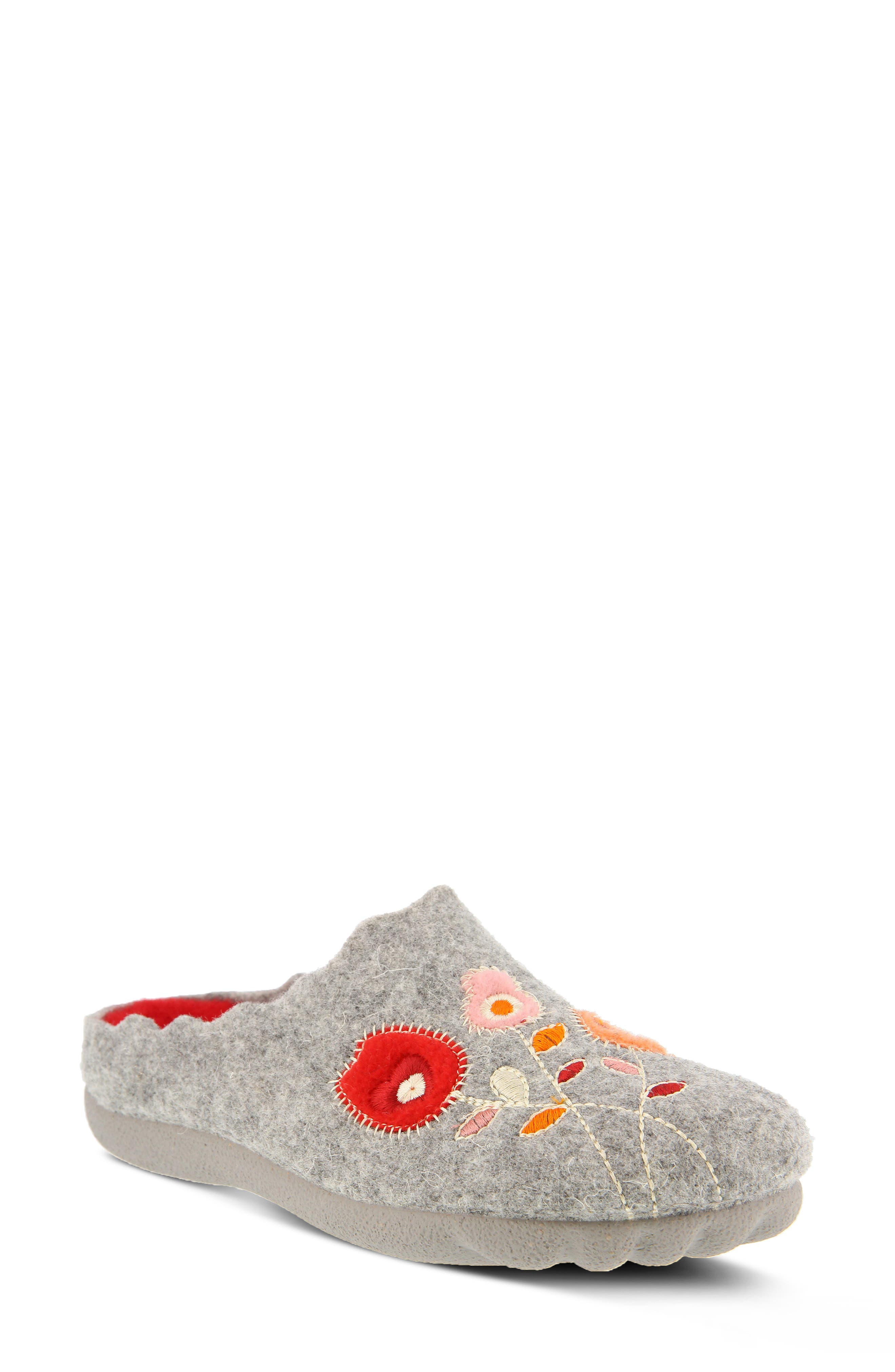 Flexus by Spring Step Wildflower Scuff Slipper, Main, color, 