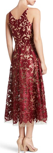 Blair Embellished Fit & Flare Cocktail Dress