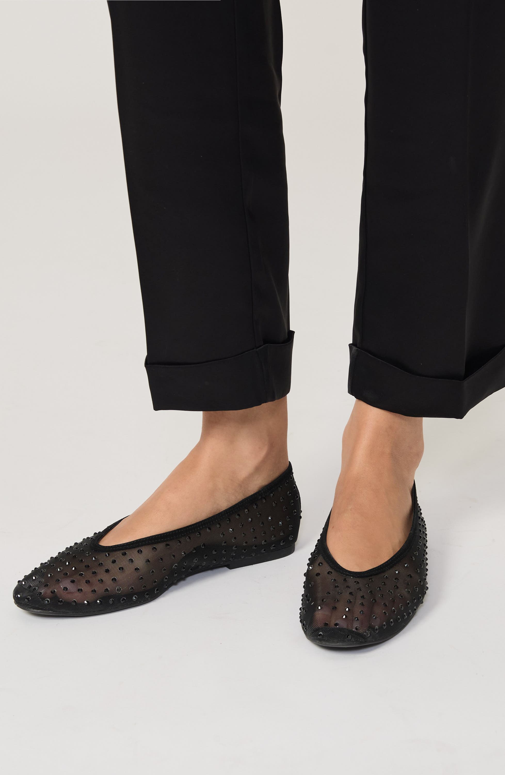 Reiss Dina Flat, Alternate, color, Black