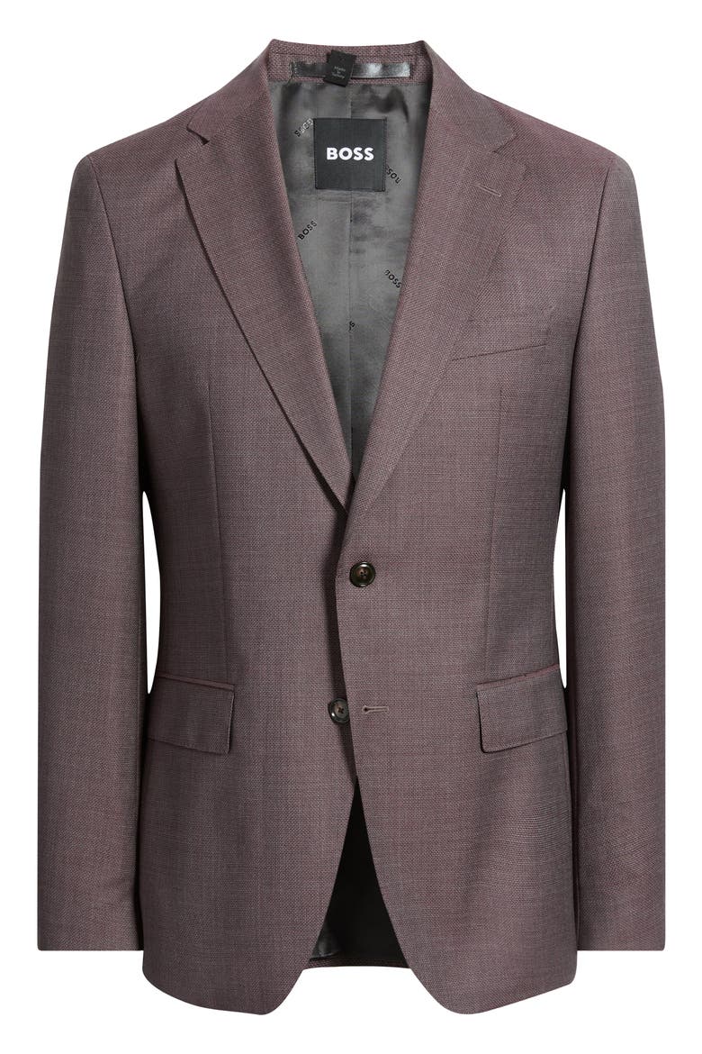Hutson Wool Sport Coat, Main, color, RED