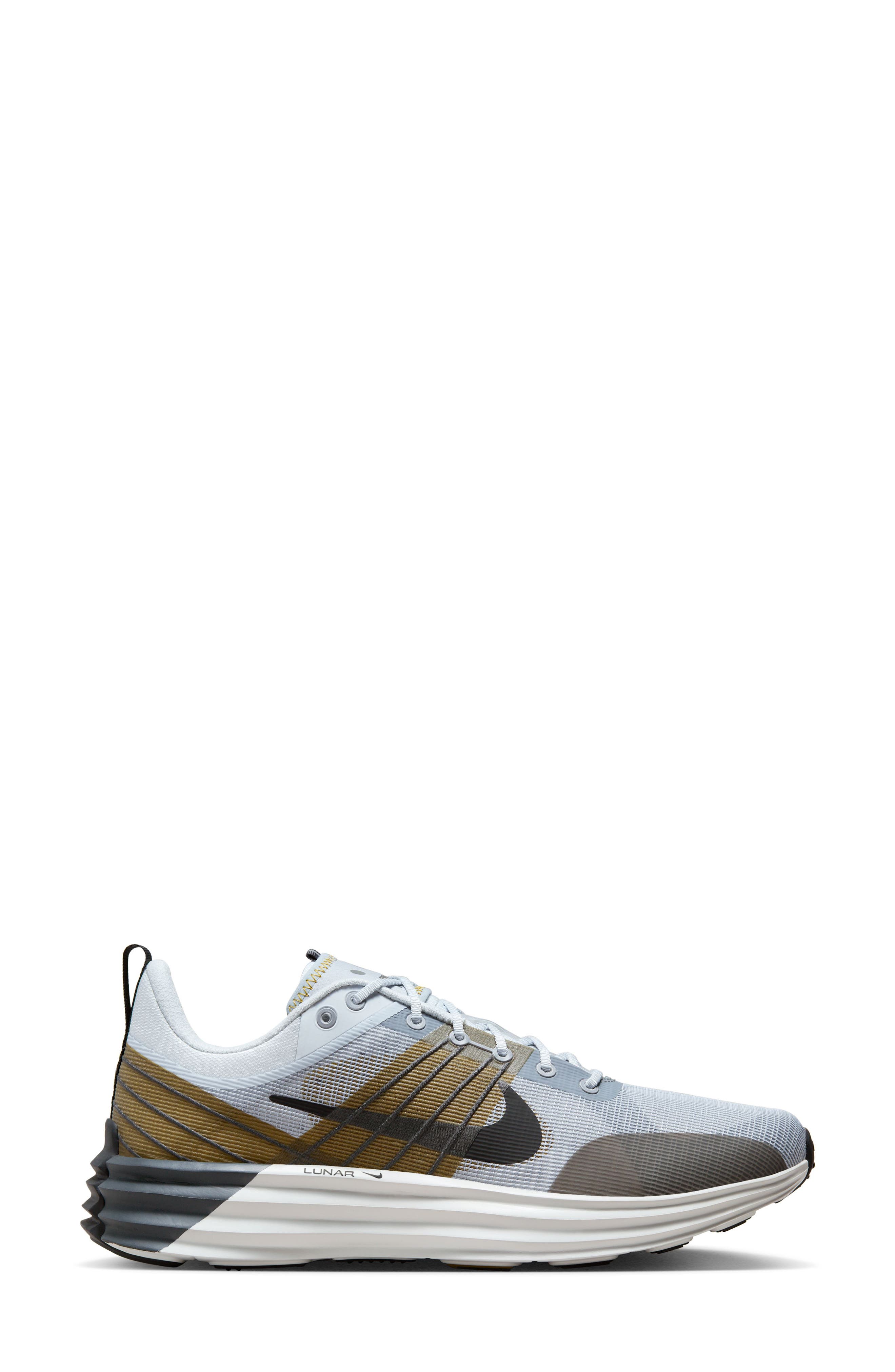 Lunar Roam Sneaker, Alternate, color, PURE PLATINUM/ BLACK/ GREY
