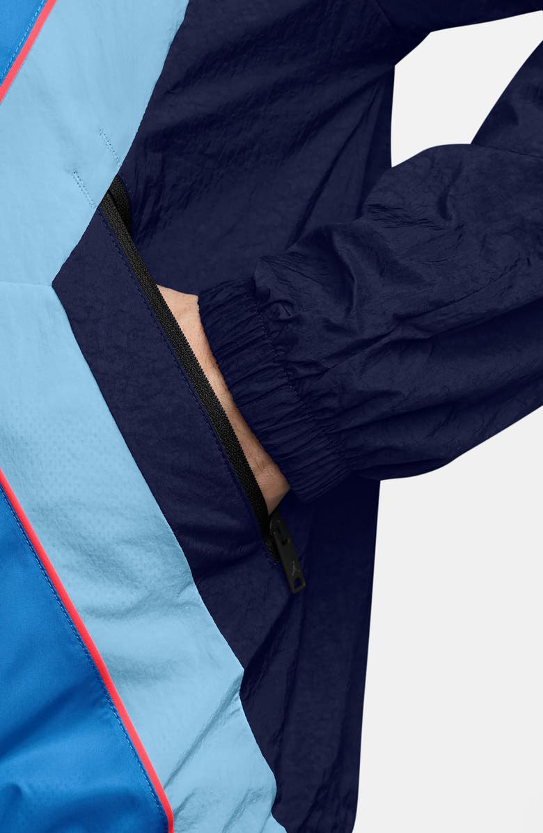 Jordan Essentials Draft Hooded Jacket, Alternate, color, Light Photo Blue/ Blue Void