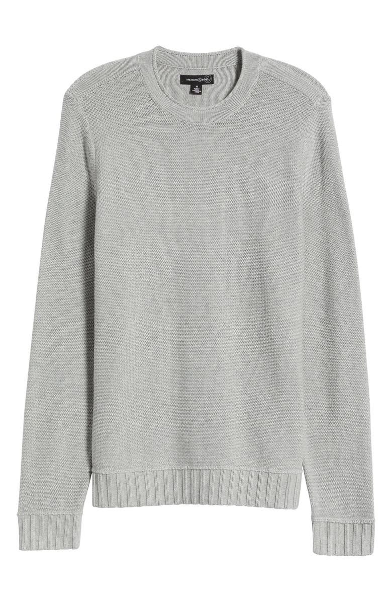 Treasure & Bond Roll Neck Cotton Sweater, Alternate, color, 