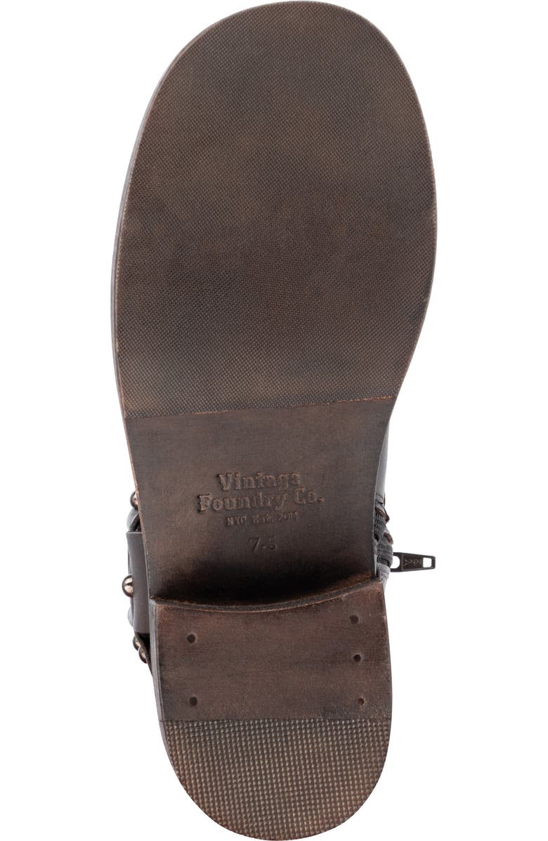 VINTAGE FOUNDRY Augusta Harness Strap Boot, Alternate, color, Chocolate