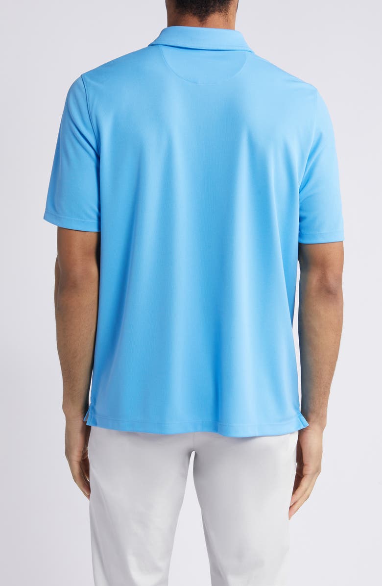 Johnston & Murphy XC4<sup>®</sup> Cool Degree Performance Golf Polo, Alternate, color, Light Blue