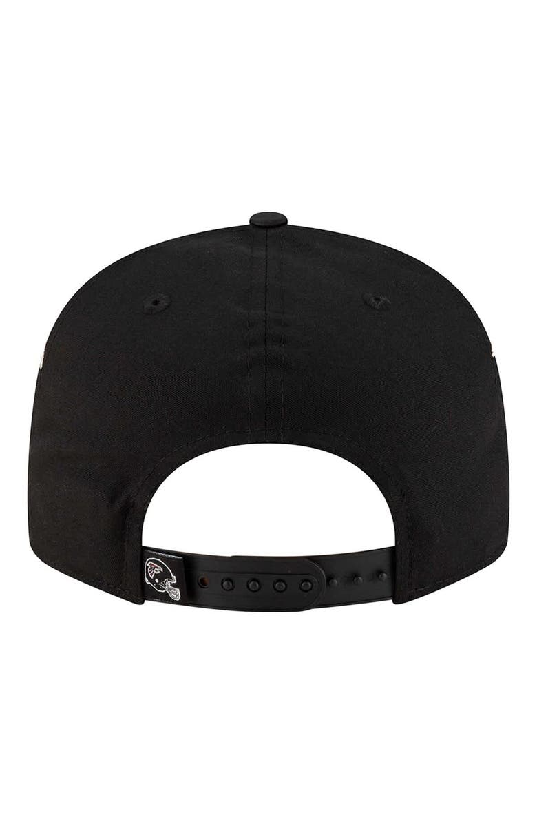 New Era Men's New Era Black Atlanta Falcons Helmet 9FIFTY Snapback Hat, Alternate, color, Black
