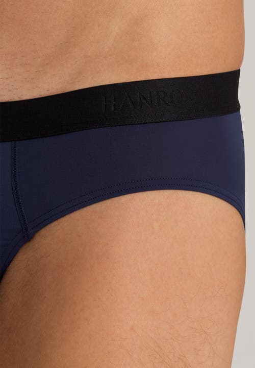 Hanro Micro Touch Brief In Midnight Navy