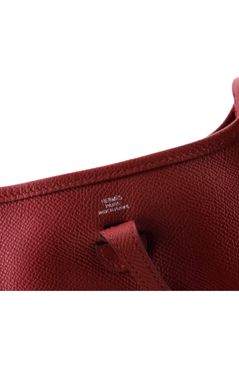 Pre-Owned Hermes Evelyne Bag Gen III Epsom TPM, Alternate, color, Rouge Grenat