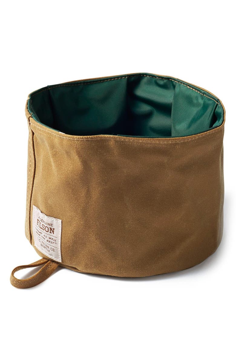 Filson Collapsible Dog Bowl, Main, color, 