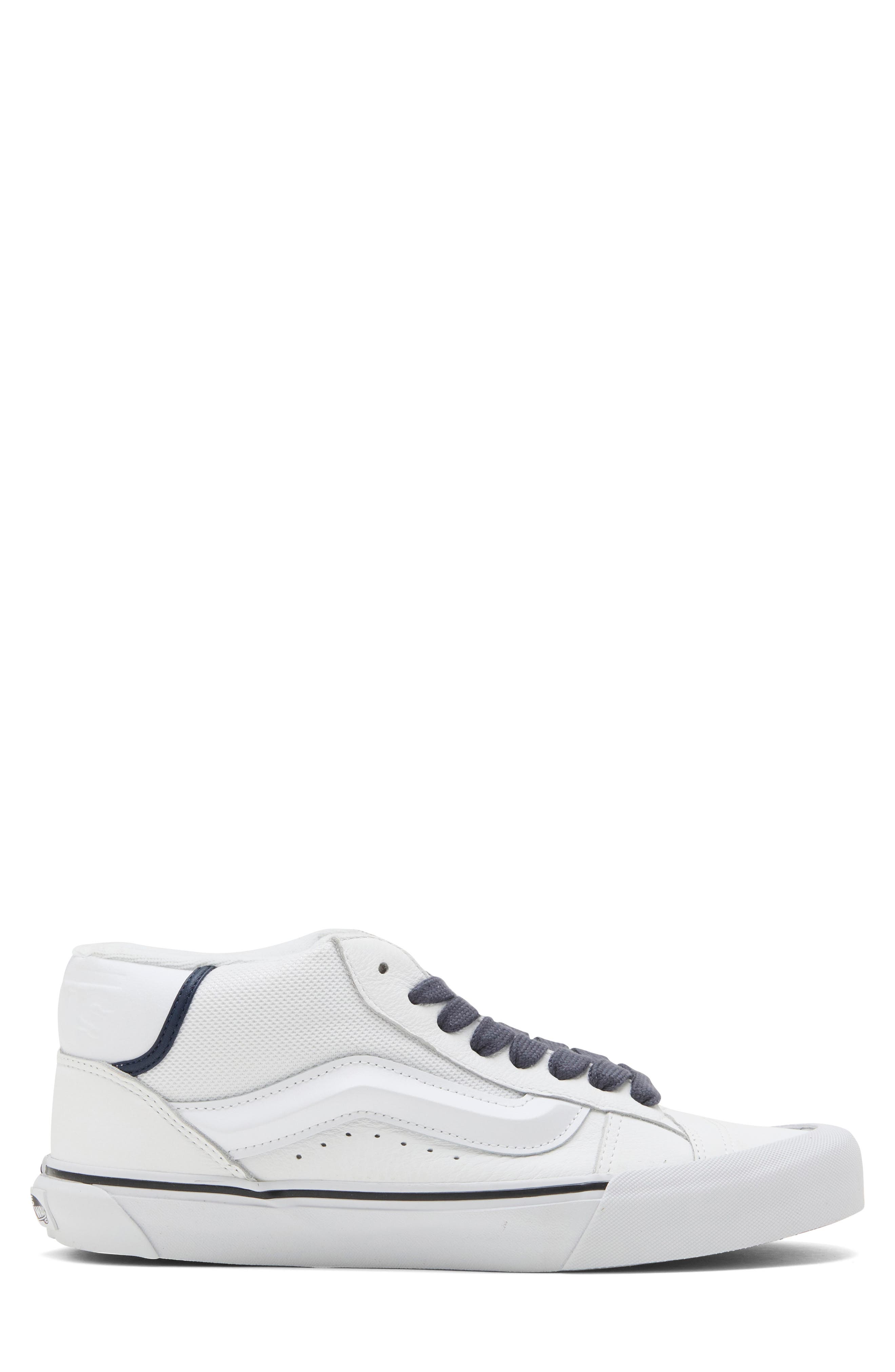 Knu Mid Sneaker, Alternate, color, WHITE