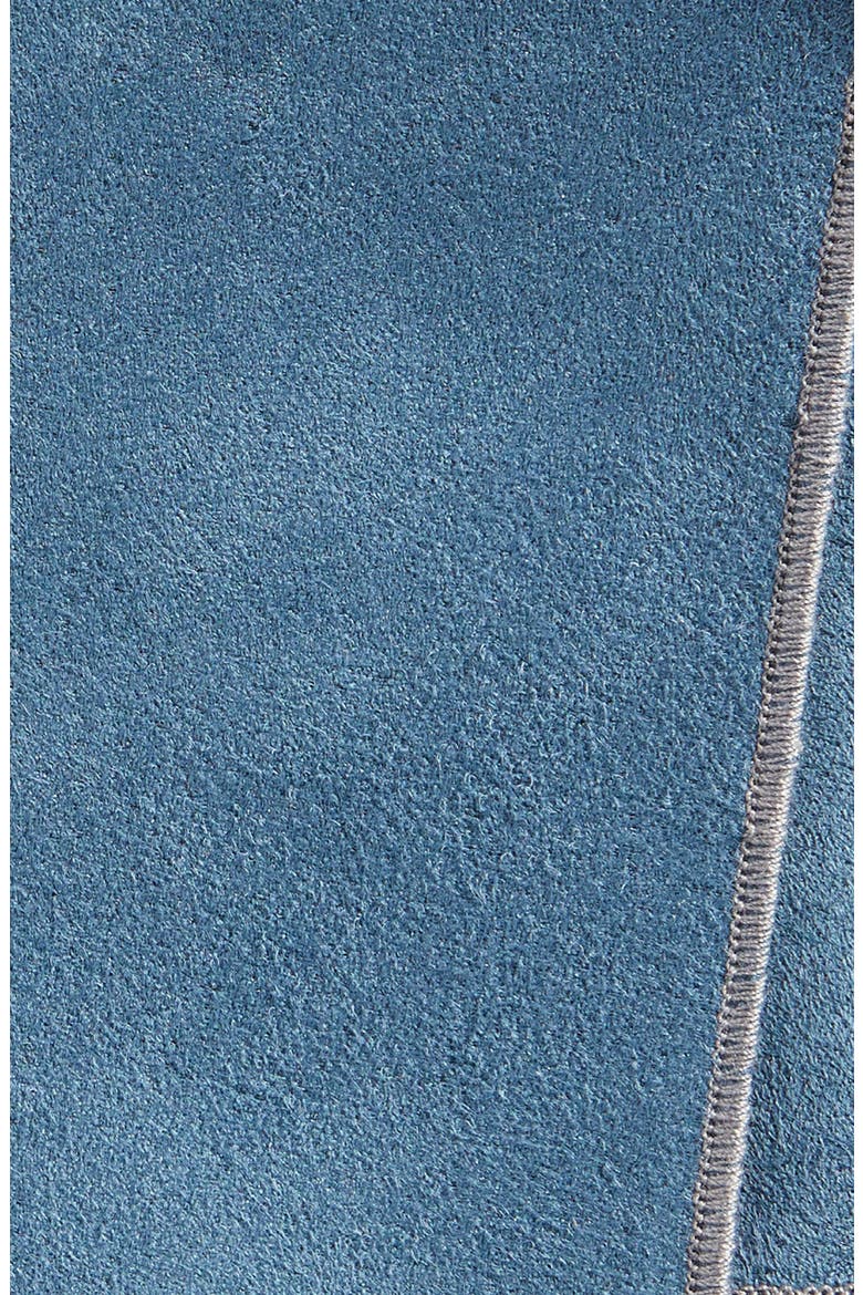 Solid Cotton Pocket Square, Alternate, color, STEEL BLUE