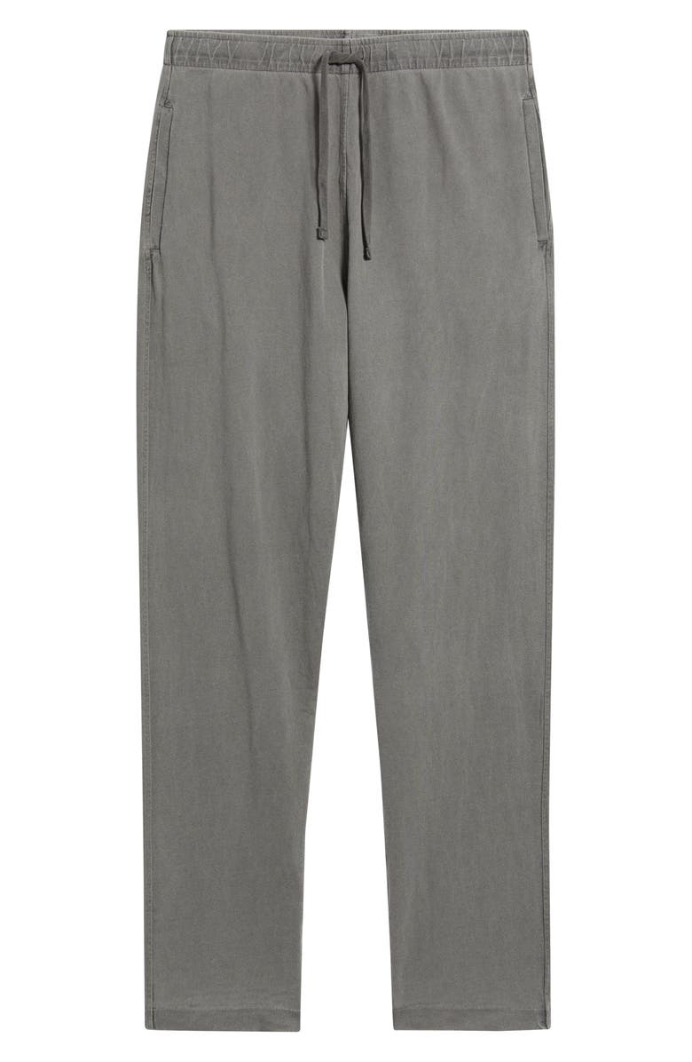 ALEX CRANE Caza Organic Cotton Drawstring Waist Pants, Alternate, color, Slate