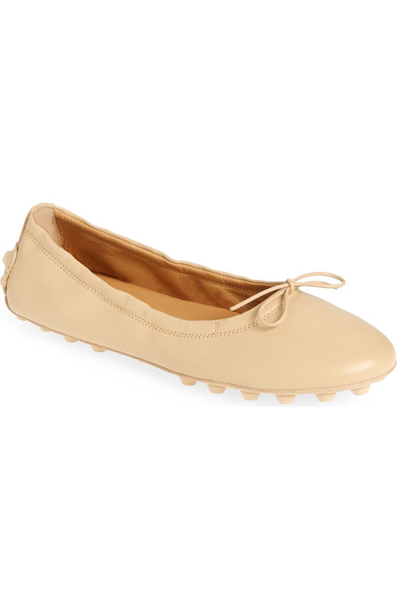 Tod's Gommini Bow Ballet Flat, Main, color,