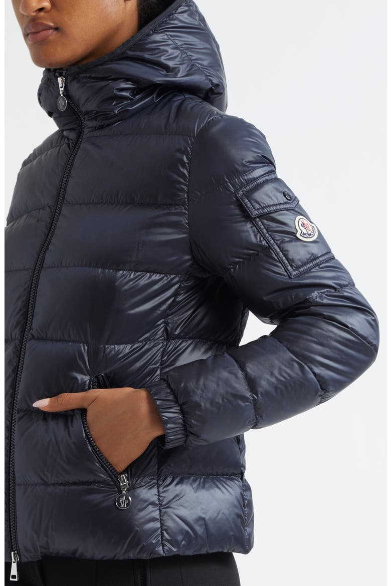 Gles Hooded Down Jacket, Alternate, color, NAVY