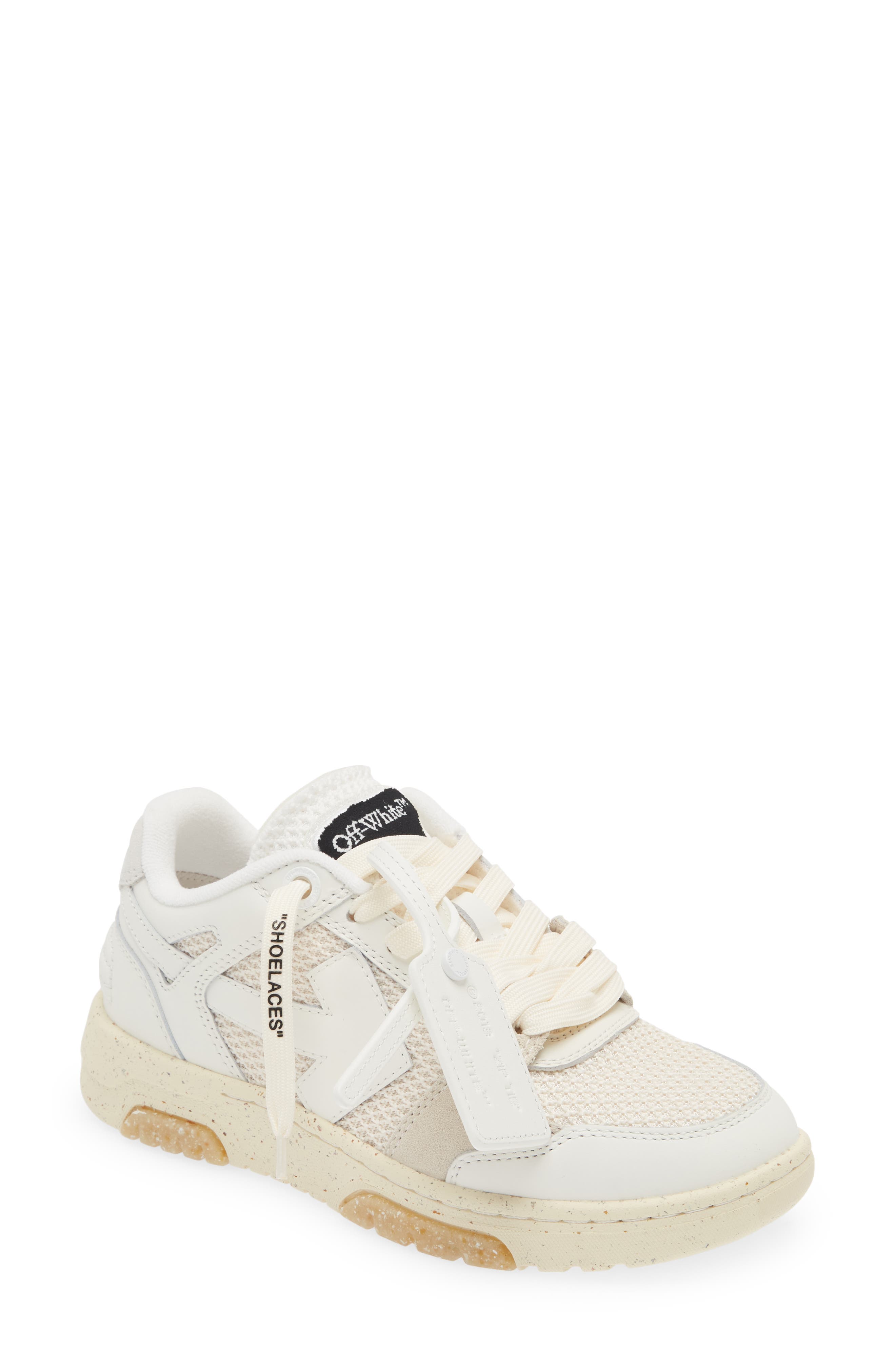 Off-White Slim Out of Office Sneaker, Main, color, 