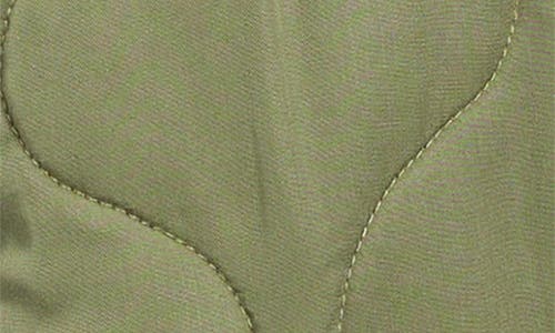 Blanknyc Quilted Jacket In Green