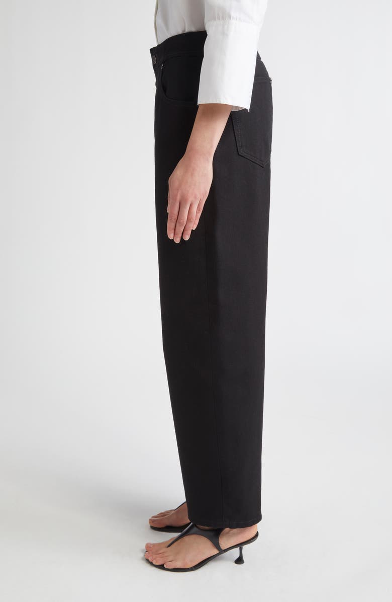 FFORME Elodie Curved Leg Jeans, Alternate, color, Black