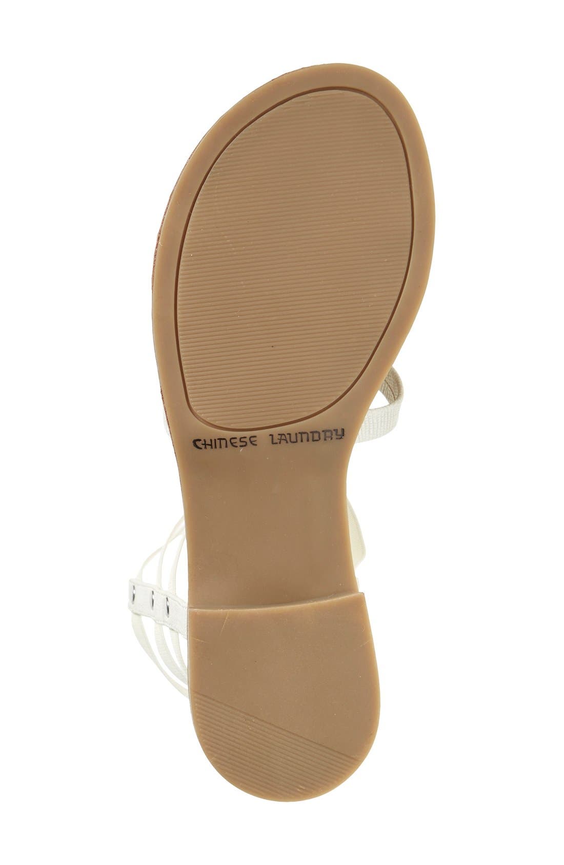 Chinese Laundry 'Gemma' Gladiator Sandal, Alternate, color, 